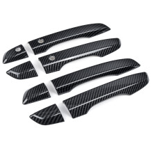 Neues 8-teiliges Set 4 Türgriffabdeckungen mit schlüssellosem Zugang für Honda Civic 10. Generation 2016–2019