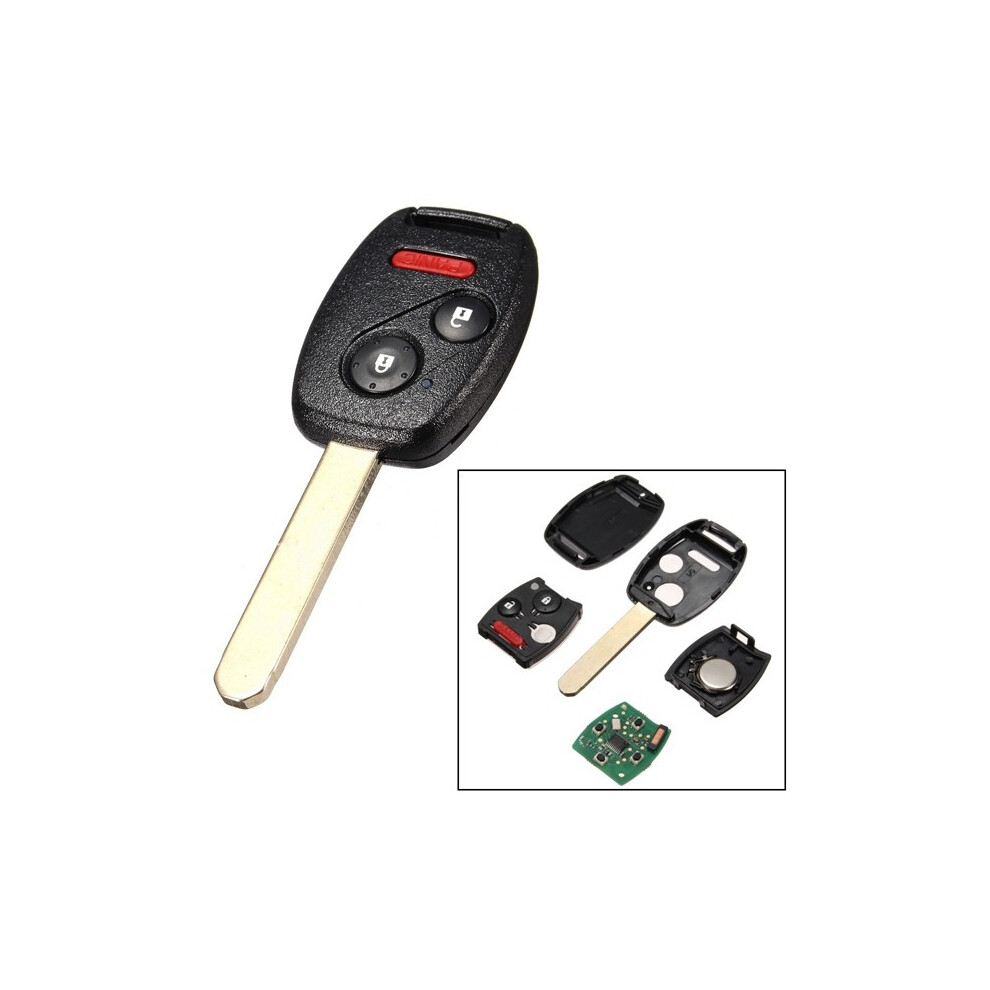 3 Button Uncut Key Keyless Entry Car Remote Transmitter Fob For Honda Mlbhlik-1T 5710700455332