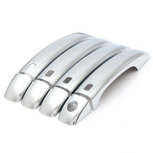 Neue 4 Stück ABS Chrom Außentürgriffabdeckung Trim für Audi Q5 2009–2013 A4 B8 S4 A5 2008–2011 LHD