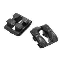 Nuovo set di 2 coperture per gancio di traino posteriore per Land Rover Discovery 3 4 Range Rover Sport