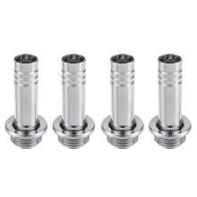 Nuevo conjunto de 8 pernos de acero inoxidable para pomo de cerradura de puerta para Mercedes