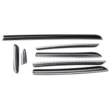 Neue Carbonfaser-Innenkonsole Türverkleidungsstreifen Abdeckung Trim für Audi A3 S3 RS3 8 V