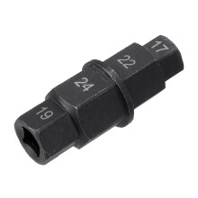 Nieuwe 17mm 19mm 22mm 24mm Motorfiets Sleutel Spindel Sleutel Wielen Gereedschap Universeel