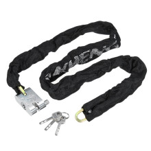Cadeado de Segurança em Cadeia Pesada de Metal Novo para Motocicleta Bicicleta e Scooter - Antifurto