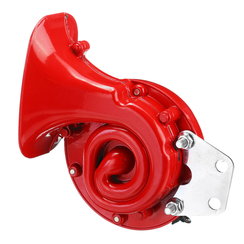 New 12V 250Db Metal Electric Bull Horn Super Loud Raging Sound Universal For Car Motorcycle 762179079675