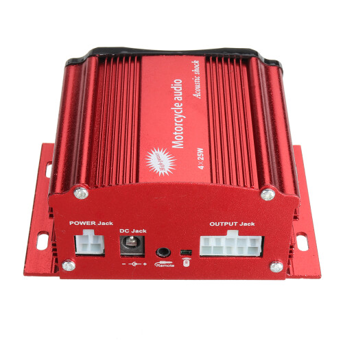New 4 Speaker Amplifier System Remote Control Audio with bluetooth Function For ATV Motorcycle 2