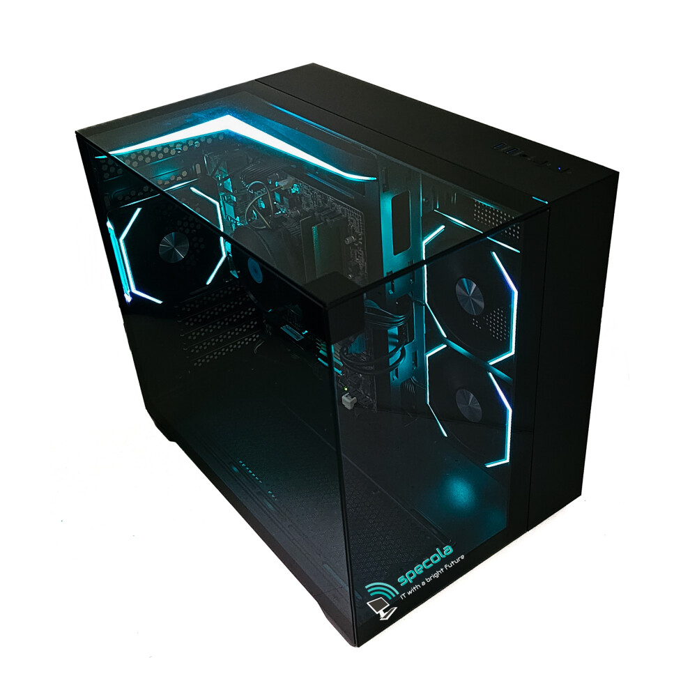 Specola Rgb Gaming Pc - I5 8500 Cpu - 32Gb Ram - 500Gb Ssd - Win11/Wifi - Rtx 3050 6Gb