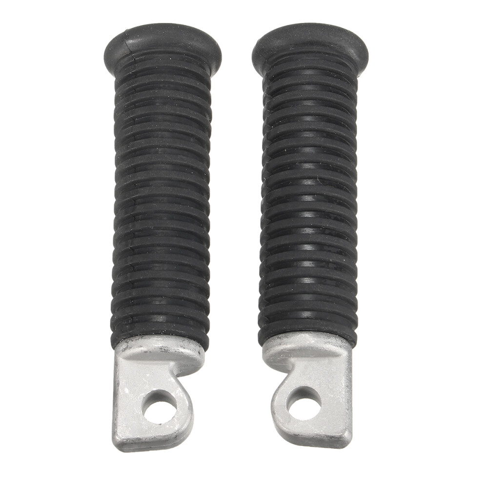 New Motorcycle Passenger Rear Pedals Foot Pegs For Harley Davidson Black 762179064824
