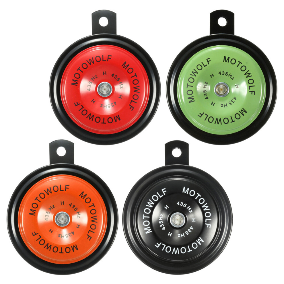 New 12V 435Hz 110Db Snail Horn Waterproof Loudspeaker Motorcycle Car 762179059424