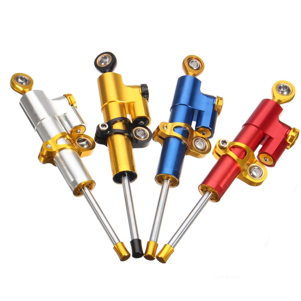 New Cnc Steel Ring Damper Motorcycle Stabilizer Linear Reversed Safety Control 762179091301