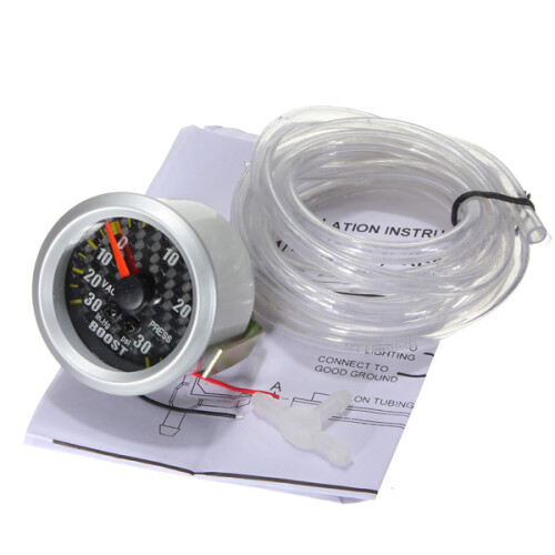 Nieuwe Koolstofvezel Face Mechanische Boost VacuüMmeter Autometer 2" 2