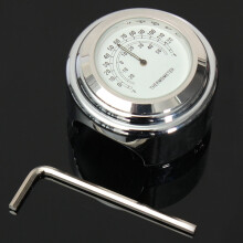 Nieuwe 7/8 Inch 1 Inch Stuurthermometer Waterdicht Voor Motorfiets
