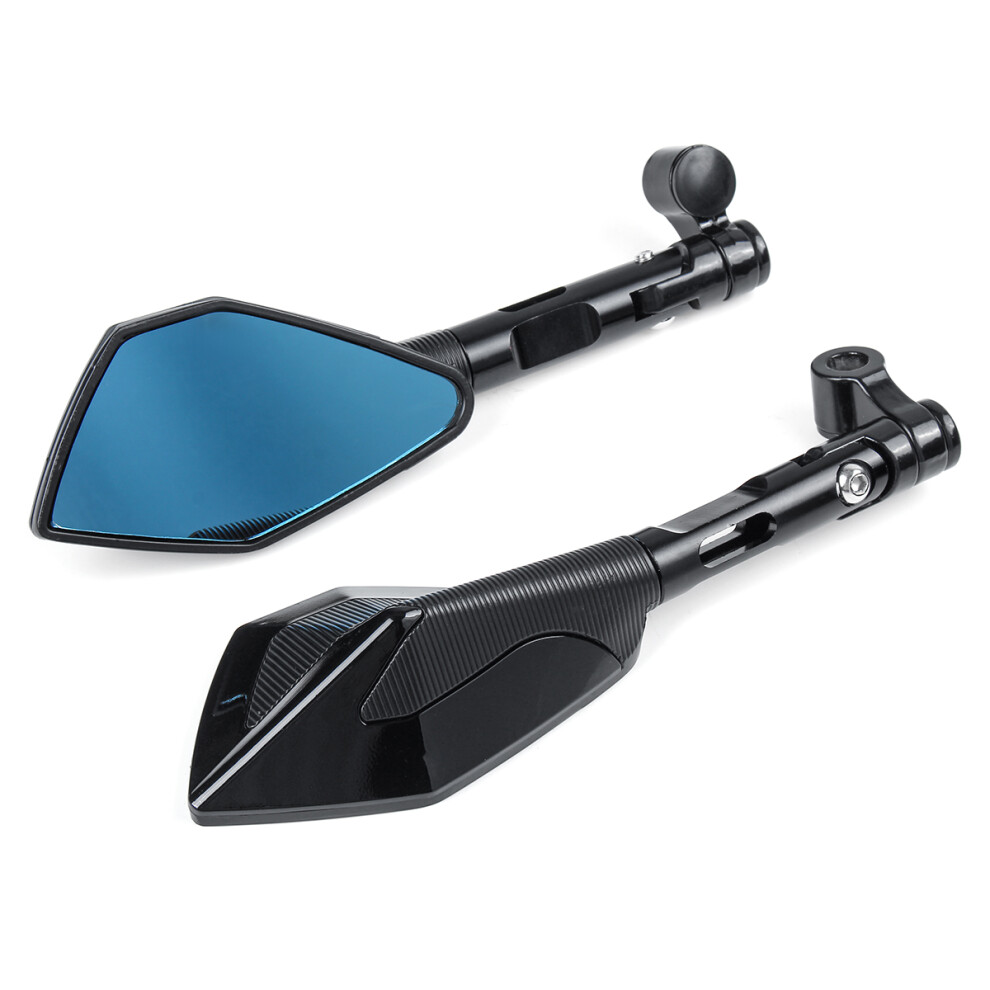 New Motorcycle Rear View Side Mirrors M8 M10 Thread Universal 762179066811