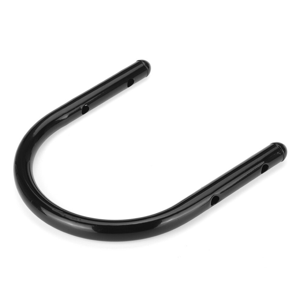 200Mm Motorcycle Steel Rear Seat Loop Frame Hoop Tracker End Flat For Cafe Racer 762179045182