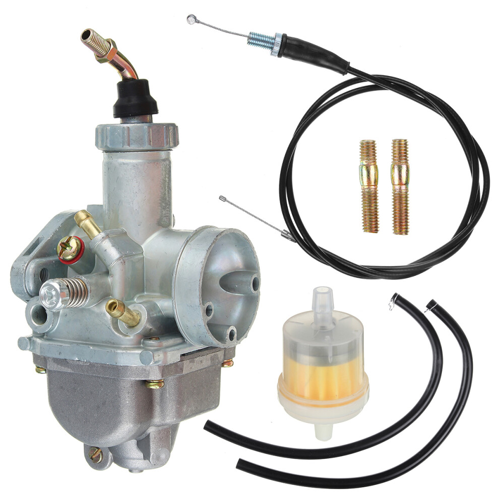 New Carburetor & Throttle Cable for Yamaha Moto 4 YFM225 1986-1988