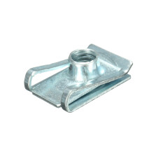 Novo M8 Clips de Painel Spire C de Rosca de 8mm para Carenagem Fixadores Rápidos Parafuso de Zinco U Nut para Chaminé