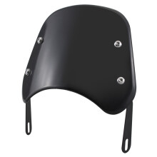 Neue 5–7 Zoll Motorrad-Scheinwerfer Universelles Windschild Windschutzscheibe Schwarz für YAMAHA