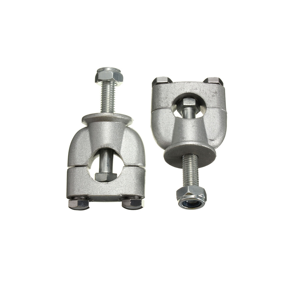 1Pair 22Mm 7/8Inch Handlebar Riser Mount Clamps For Motorcycle Dirt Bike Atv 762179052340