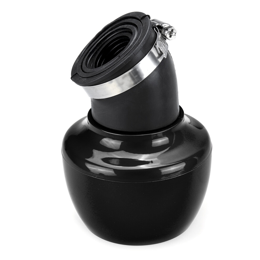 28-48Mm 45 Angled Neck Motorcycle Air Intake Filter Universal 762179051558