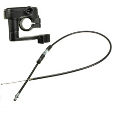 Nuovo supporto acceleratore a leva per motociclette 50-150cc + assemblaggio cavo per quad e pit bike