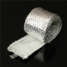 Nuevo kit de tubos de escape de cromo de 1 metro envoltura térmica para escape tubos de cola tubo de bajada para coche y motocicleta
