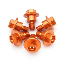 Aluminium Gabelschutz Schraubensatz für KTM 65SX 85SX 2003 - 2015 KTM125 - 530 2000 - 2016