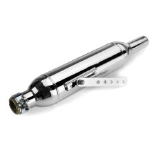 Nuovo tubo di scarico per moto retro con silenziatore per Harley Cafe Racer Bobber Chopper Custom