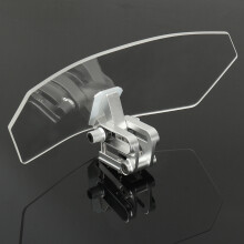 Neue Motorrad Universal Klarsicht-Windschutzscheibe Windscreen Schutzfolie Sportbike
