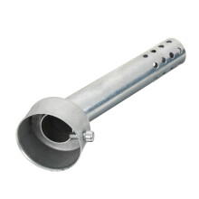 48 mm Motorrad Auspuff Schalldämpfer Rohr Silencer Winkeleinsatz Baffle