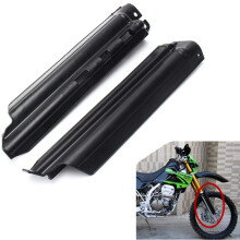 Uusi moottoripyörän musta etuhaarukan suojus liukusuoja Kawasaki KLX650 KLX250R 1994-1996