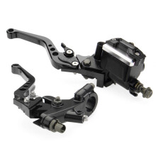 Nieuwe Paar 7/8 Motorrem Hoofdcilinder Koppeling Reservoir Hendels Universeel