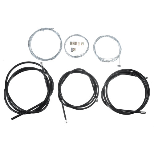 New Motorcycle Clutch Brake Throttle Cable Accessories Kit Universal 1