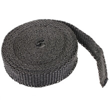 Nueva envoltura de calor para tubo de escape colector de escape de 2. 5 cm x 4. 5 m negra