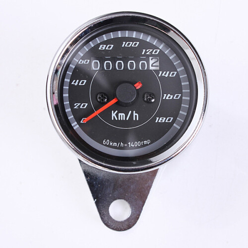 12V Universal Motorcycle Odometer Speedometer Gauge 1