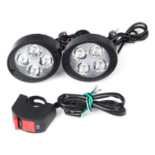 Nieuwe 7 Inch Motorfiets Koplampen Super Heldere LED DRL Lamp Met Schakelaar
