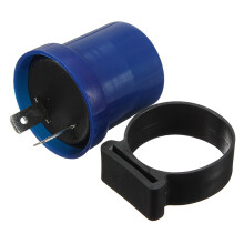 Nieuwe 12V Flasher Relay Voor Motorfiets Signaal LED Indicator Knipperlicht Blauw