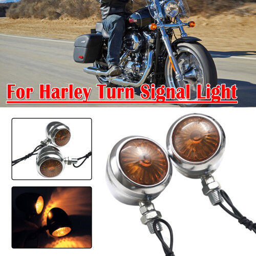 Neue 12 V Motorrad LED Blinker Amber für Harley 2