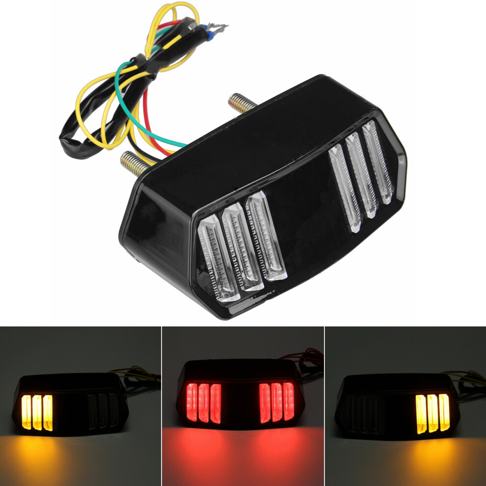 Led Turn Signal Brake Tail Lights For Honda Grom Msx125 Cbr650f Ctx700 Ctx700n 762179056454