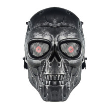 New WoSporT Skull Face Mask Airsoft CS Paintball Tactical Military Halloween Costume Party