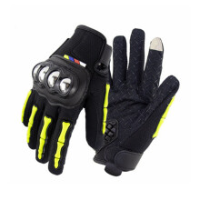 Nieuwe Motorcross Handschoenen Touchscreen Anticollisie Antislip Volledige Vinger RVS Rijden