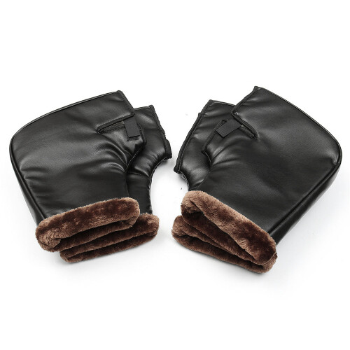 Winter warme winddichte Motorrad Motorroller Lenkergriff Muff Handschuhe 2