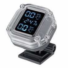 Neues 720mAh LCD-Display wasserdichtes Motorrad TPMS kabelloses Echtzeit-Reifendrucküberwachungssystem Intern TP999