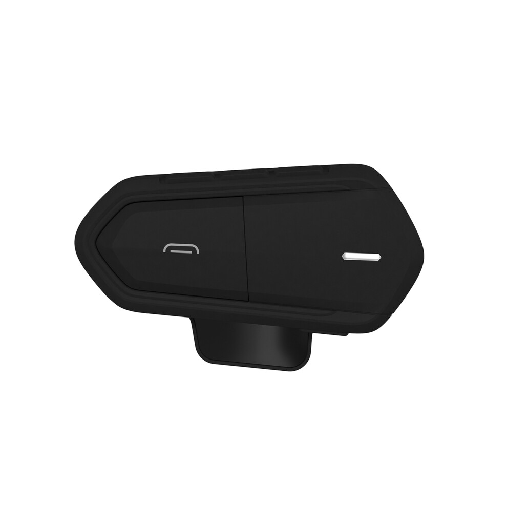New Qtbe6 1000M Motorcycle Helmet Intercom Wireless With Bluetooth Function Fm Headset Walkie-Talkie Black 762179089308