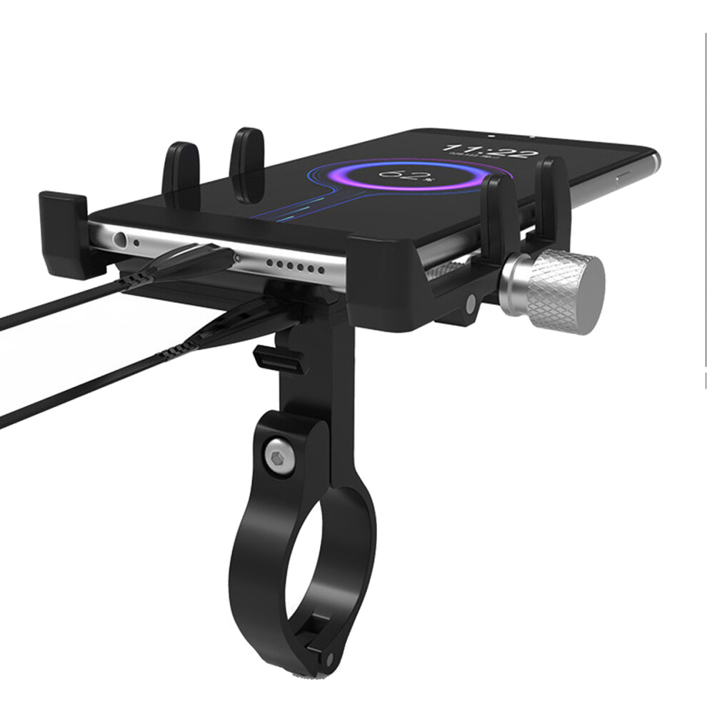 New Gub G-91 48V Phone Gps Usb Charger Holder Bike Mount Electric Scooter Bicycle Motorcycle Charging Stand 762179072805