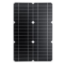 Neues 18 V 30 W wasserdichtes Solarpanel USB-Ladegerät hohe Effizienz für Motorrad-Auto-Batterie-Power