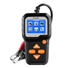 Neuer Enusic BT01 Professioneller 6 V 12 V Batterietester 100–2000CCA Farb-LCD-Display Auto Motorrad Lastanalysator Start- und Lade-Diagnose