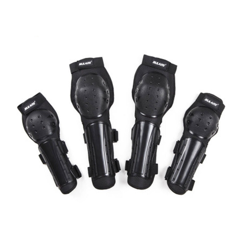 4Pcs Motorcycle Racing Motocross Knee Protective Pad Protector Gear Guards 762179056041