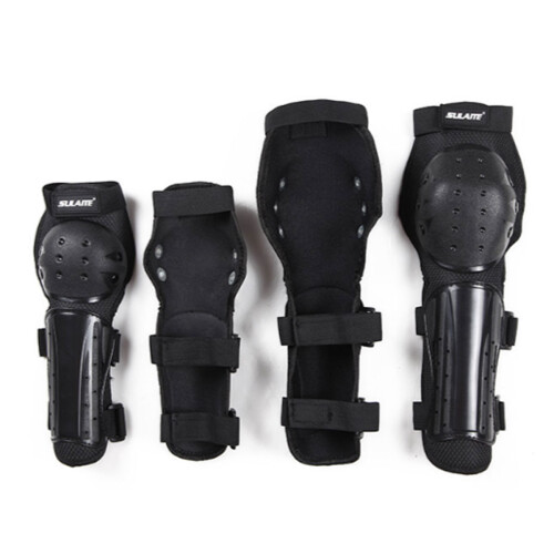 4Pcs Motorcycle Racing Motocross Knee Protective Pad Protector Gear Guards 1