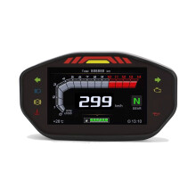 Nieuwe 14000RPM Motorfiets TFT LCD Display Digitale Snelheidsmeter Kilometerstand 6 Versnellingen Achtergrondverlichting Meter Voor 1 2 4 Cilinde