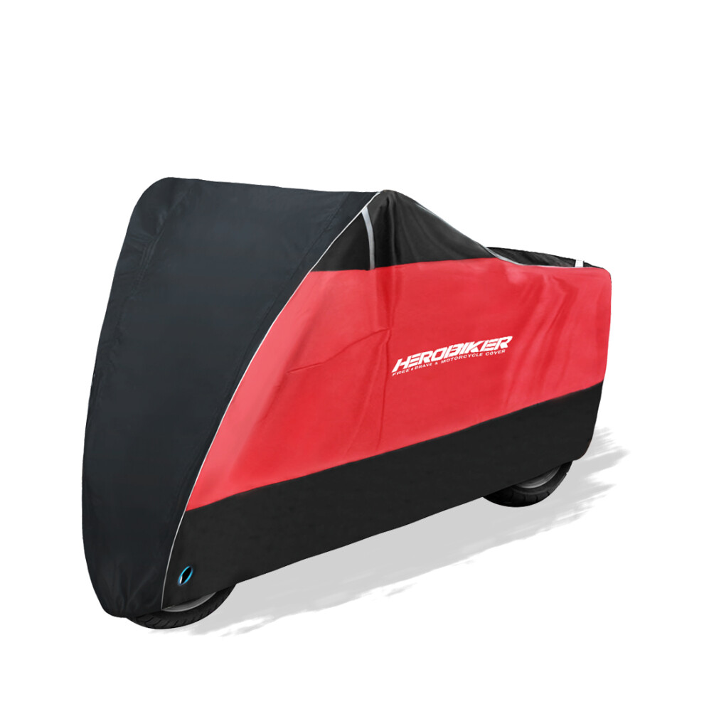 Herobiker Bike Motorcycle Cover Reflective Waterproof Dustproof Uv Sun Snow Protective Outdoor Indoor Moto Scooter Motorbike Rain Covers For All 6900072086848